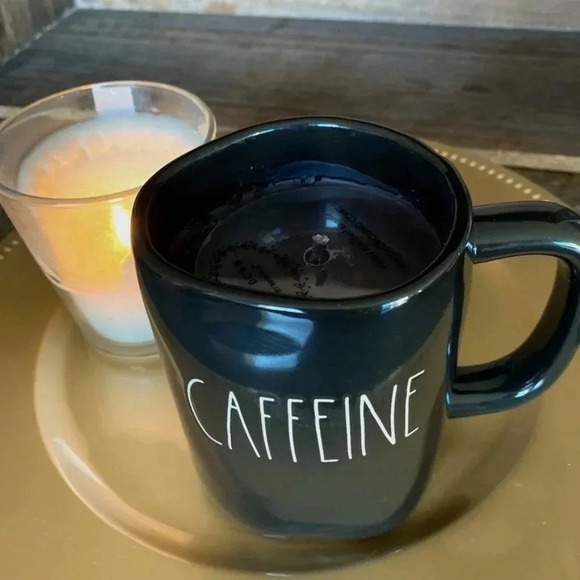 CANDLE (Coffee SCENTED) Candle - FRESH GROUND COFFEE - IN Rae Dunn Mug/Cup - NEW - Picture 6 of 9